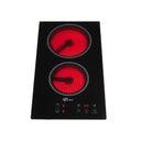 Ver imagem 2 de Fogão Cooktop Fischer 2 Bocas Elétrico Mesa Vitrocerâmica Touch