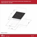 Ver imagem 3 de Fogão Cooktop Fischer 2 Bocas Elétrico Mesa Vitrocerâmica Touch