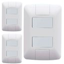 Ver imagem 1 de Kit 3 Cj 4x2 2 Interruptor Simples Tramontina Aria 6 a 250v