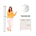 Ver imagem 6 de Gabinete Armário Banheiro Ditália com Pia + Espelho BN-01 cor:branco