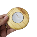 Ver imagem 2 de Porta Vela Rechaud Redondo Decoração Presente