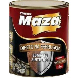 Tinta Esmalte Sintético Direto na Ferrugem 900ML Maza CINZA GRAFITE