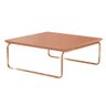 Mesa de Centro Kairos Pé Cobre Bisart Decor Cor:coral - 3