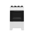 Ver imagem 1 de Fogão de Piso 4 Bocas Smart Glass Branco com Mesa de Vidro e Forno 50L - Realce