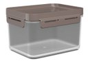 Ver imagem 1 de Pote Hermético Flap 18,5 X 14,5 X 11 Cm 1,5 L - Cinza