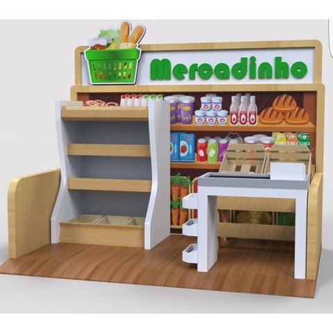 Mini Cidade Mercadinho Fashion Toys