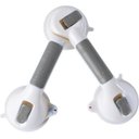 Ver imagem 3 de Barra de Apoio Banheiro Ventosa Tripla Reforçada Prana