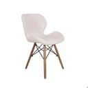 Ver imagem 2 de Conjunto Mesa de Jantar Juliette Branca 135cm com 6 Cadeiras Slim - Branca