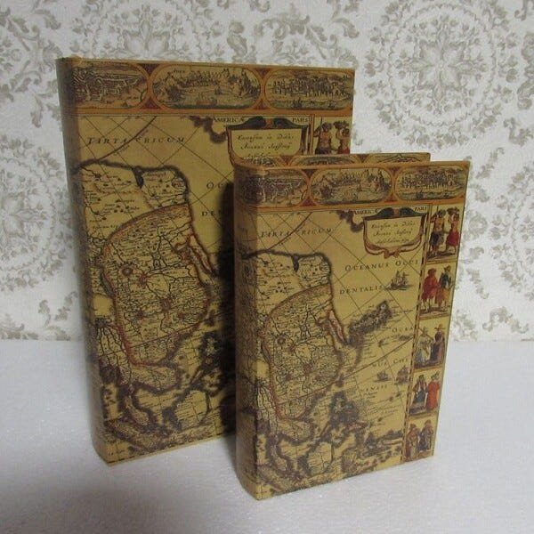 LIVROS DECORATIVOS - 2 PEÇAS - 1