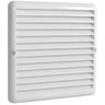 Grade de Ventilação Superfície 25 x 25 cm Ventokit Sem Tela Anti-Inseto - 1