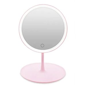 Espelho Maquiagem Led Ring Light Touch Makeup Mirror Face