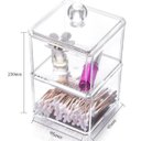 Ver imagem 5 de Potes Porta Algodão E Cotonete De Acrílico Organizador 41