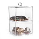 Ver imagem 4 de Potes Porta Algodão E Cotonete De Acrílico Organizador 41