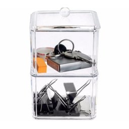 Potes Porta Algodão E Cotonete De Acrílico Organizador 41 - 3