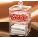 Ver imagem 6 de Potes Porta Algodão E Cotonete De Acrílico Organizador 41