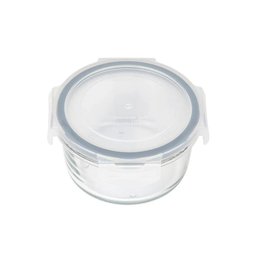 Pote Refratário Redondo com Tampa 420ml Mor Glass Forno Micro-ondas e Freezer - 1