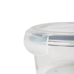 Pote Refratário Redondo com Tampa 420ml Mor Glass Forno Micro-ondas e Freezer - 5