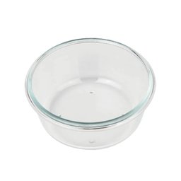 Pote Refratário Redondo com Tampa 800ml Mor Glass Forno Micro-ondas e Freezer - 4