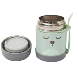 Pote Térmico Infantil Buba com Talher Potinho para Bebe Papinha Menina Menino - 2