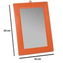 Ver imagem 2 de Kit 3 Espelho com Moldura para Barbear Viagem 18x25cm