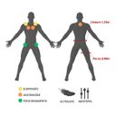 Ver imagem 2 de Cinturão Segurança Paraquedista 4 Pontos Blue Line 2a 1p 1s:azul