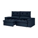 Ver imagem 4 de Sofá Retrátil Reclinável Alion Plus 2,10m Suede Petróleo - Xflex Sofas