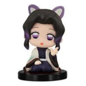 Boneco Demon Slayer Kimetsu no Yaiba Miniatura 5cm Csuporte