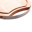 Ver imagem 4 de Tábua Madeira Liptus Com Alça Inox 28X2Cm - Woodart