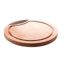 Ver imagem 2 de Tábua Madeira Liptus Com Alça Inox 28X2Cm - Woodart