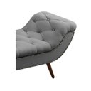 Ver imagem 6 de Recamier Divã Odessa P04 195 cm Suede - ADJ Decor - Cinza TCA 940