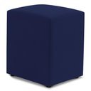 Ver mais imagens de Poltrona de Amamentação e Descanso Zoe com Base Balanço e Puff Veludo Azul Marinho - Desk Design