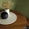 Prato Giratório para Servir na Mesa de Jantar 70 Cm - Off White - 3