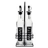 Conjunto Galheteiro para Azeite e Vinagre 2 Garrafas com Suporte 270ml em Casa Tem - 5