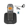 Aparelho Telefone sem Fio Fixo Intelbras Headset e Viva Voz - 1