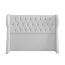 Ver imagem 3 de Cabeceira para Cama Box Casal 140 Cm Beatriz Corino Branco I02 - D'Rossi