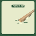 Ver imagem 2 de 20 Ripas/sarrafos de 2x2x100 Cm Madeira de Pinus
