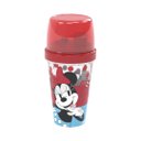 Ver imagem 2 de Kit Lancheira Minnie Disney Shakeira 320ml e Sanduicheira - Plasútil
