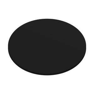 Prato Giratório para Servir na Mesa de Jantar 70 Cm - Preto