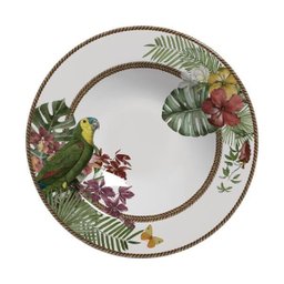 Conjunto Com 6 Pratos Fundo Trópicos Plus - 1