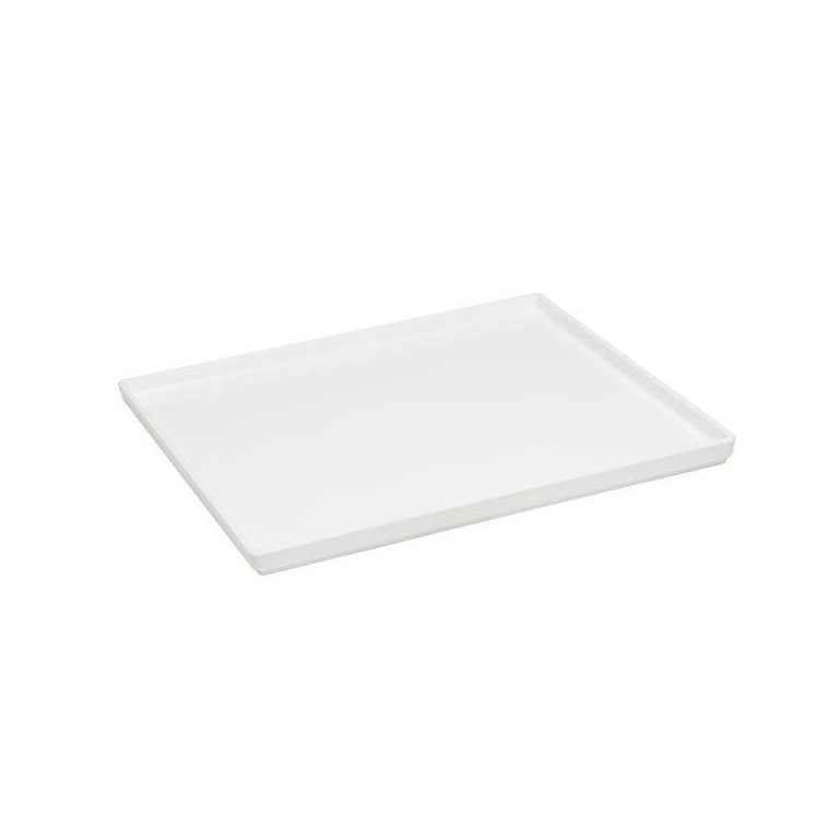 Prato Square VEM 27X27 Tropical Polipropileno Branco