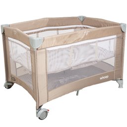 Berço Portatil Cercado BLISS com Mosquiteiro Kiddo CAPPUCCINO - 3
