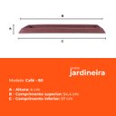 Ver imagem 3 de Prato para Vaso Jardineira Café 60 Afort
