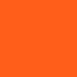 Prato Square Vemplast 27X27 Tropical Polipropileno Laranja - 3