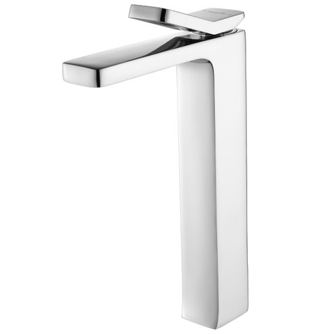 Torneira Monocomando Cromada Bica Alta Luxo Banheiro Lavabo Pia Cuba Inovartte In57