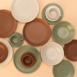 Conjunto de 6 Pratos Fundos 22,5cm Unni Merengue - 3