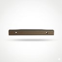 Ver mais imagens de Kit 10 Puxador Port Gavet Móveis Cozinha Drop Alumínio 125mm - Ouro Envelhecido