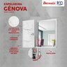 Espelheira e Armário Superior Gênova Branco/carrara – Bechara Móveis - 5