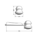 Ver imagem 3 de Ducha Bello Banho Branca Com Cano 4600W 127V - Lorenzetti
