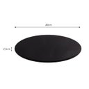 Ver imagem 7 de Prato Giratório para Servir na Mesa de Jantar 80 Cm - Preto