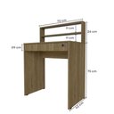 Ver imagem 4 de Escrivaninha Vib com 1 Gaveta 720*420*750mm